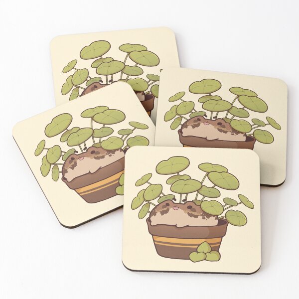 Item preview, Desert rain frog in pancake plant designed and sold by Rihnlin.