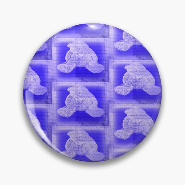 Item preview, Purple spray painted Sad bear designed and sold by Fokarma.