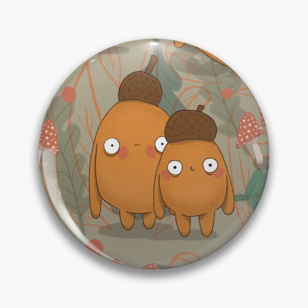 Item preview, Acorn People with Oak Leaves designed and sold by Wubsys.