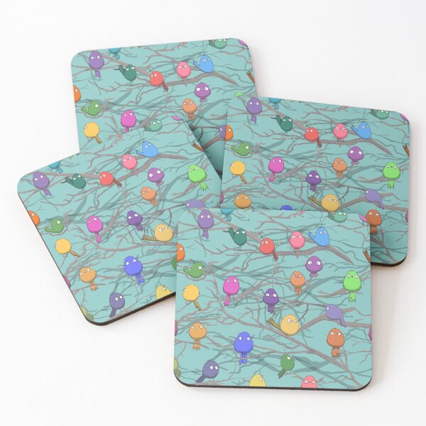 Item preview, Birds on Branches Bright designed and sold by Wubsys.