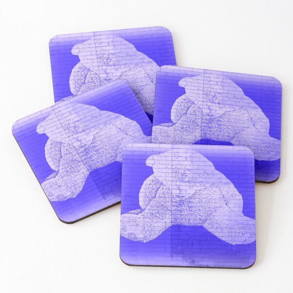Item preview, Purple spray painted Sad bear designed and sold by Fokarma.