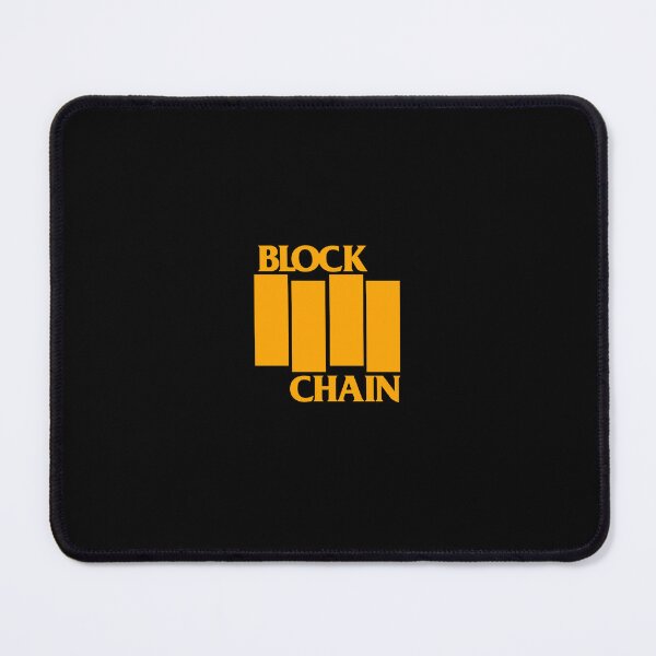 Item preview, BLOCKCHAIN YELLOW CHROME PUNK ROCK designed and sold by bembureda.