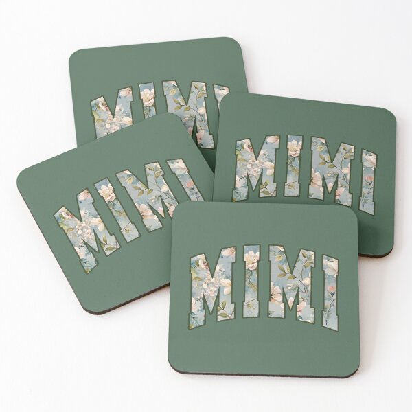 Item preview, Grandmother's Day Mimi Floral Text designed and sold by SStarDesigns.