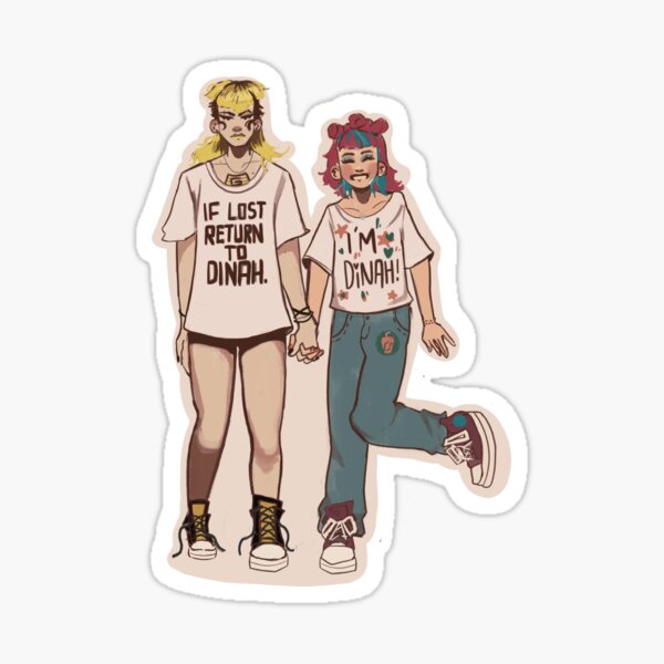 Vista previa del artículo con la obra «Arte de fan de Greasedinah 2024», diseñado y vendido por Sweetendpeach.