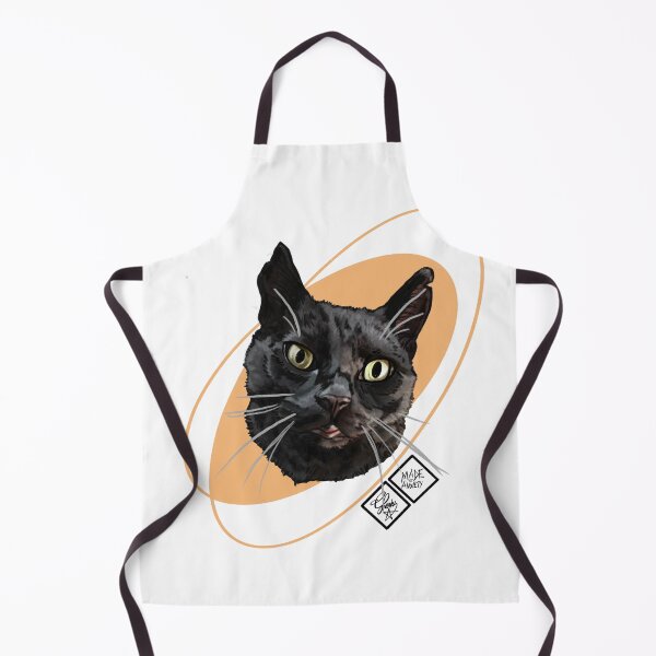 Item preview, Ruffed up black cat: Rescue designed and sold by Made-by-Anxiety.