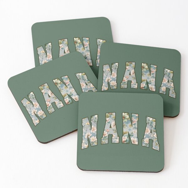 Item preview, Grandmother's Day Nana Floral Text designed and sold by SStarDesigns.