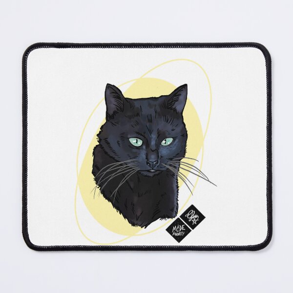 Item preview, Slender Black: Rescue Cat designed and sold by Made-by-Anxiety.