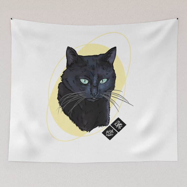 Item preview, Slender Black: Rescue Cat designed and sold by Made-by-Anxiety.