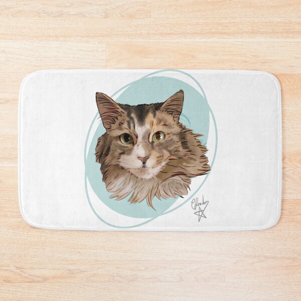 Item preview, Fluffy brown cat  designed and sold by Made-by-Anxiety.
