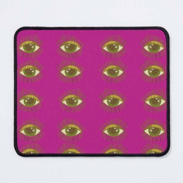 Item preview, Evil eye Pattern for College Dorm Decor 90s illustrator Jemma Jamie SKidmore  designed and sold by Jemma Jamie Skidmore.