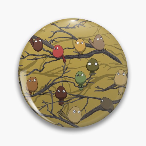 Item preview, Pájaros en las ramas Otoño designed and sold by Wubsys.