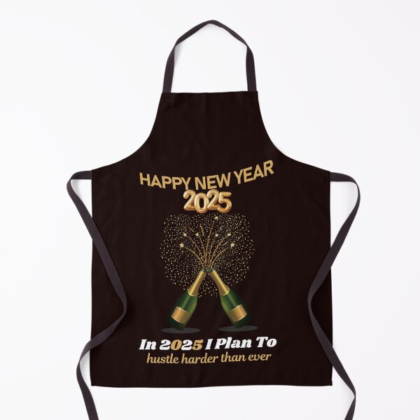 Item preview, Happy New Year 2025! Resolution: In 2025 I Plan To: hustle harder than ever... designed and sold by lovelyq1.