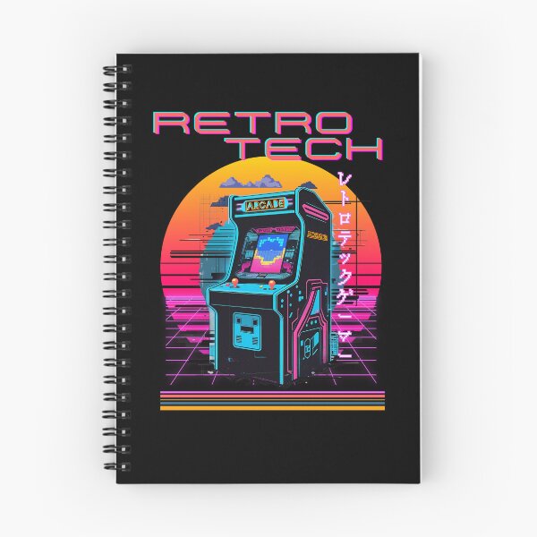 Item preview, Retro Tech Synthwave ARCADE for old school gamers designed and sold by Designs-Labs.
