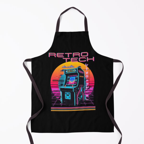 Item preview, Retro Tech Synthwave ARCADE for old school gamers designed and sold by Designs-Labs.