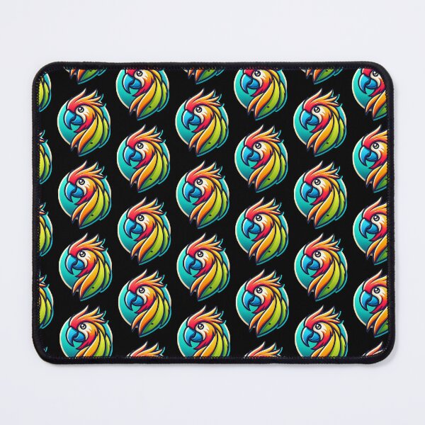 Aperçu de l'œuvre Perroquet Ara coloré moderne créée et vendue par BarracudApps.