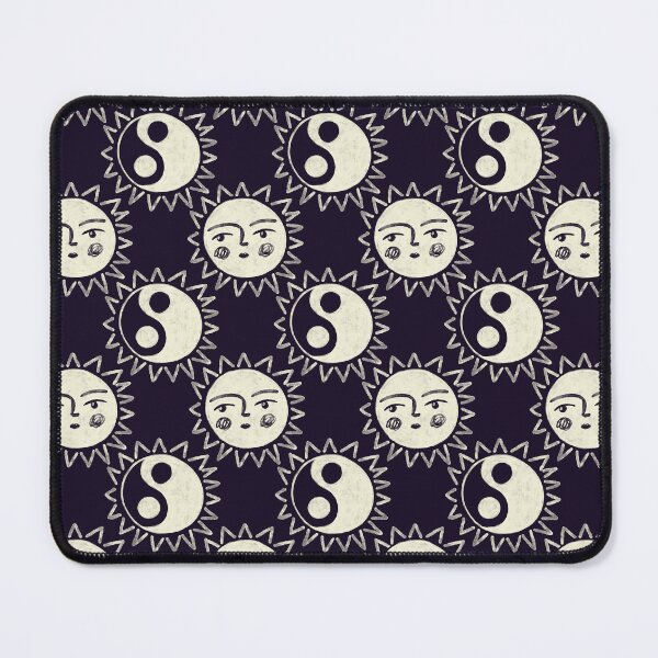 Item preview, Hippy chick inspiration motivation 90s Retro Boho blue Yin-Yang Sunburst Pattern - Cool Dorm Room Vibes by jemma jamie skidmore  designed and sold by Jemma Jamie Skidmore.