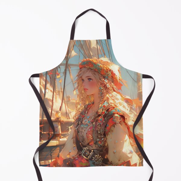 Item preview, Pirate Ship Adventure Anime Girl designed and sold by bubblegoth.