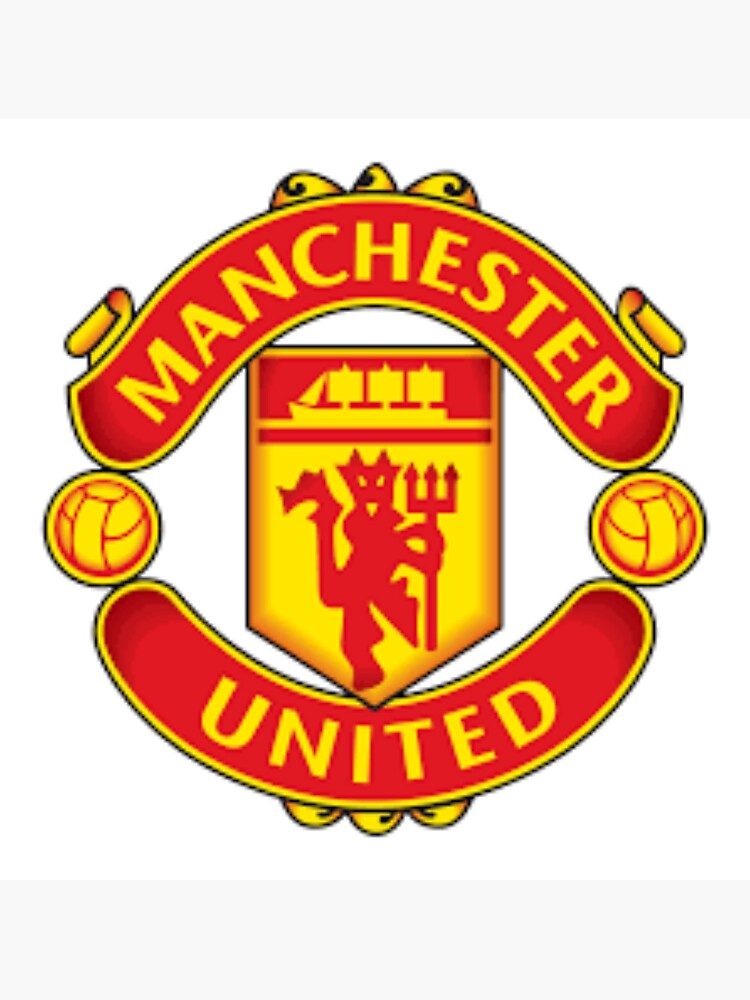 "MAN U" Sticker by AlexPint04 Redbubble