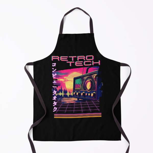 Item preview, Retro Tech Synthwave Old style Portable wireless Radio designed and sold by Designs-Labs.