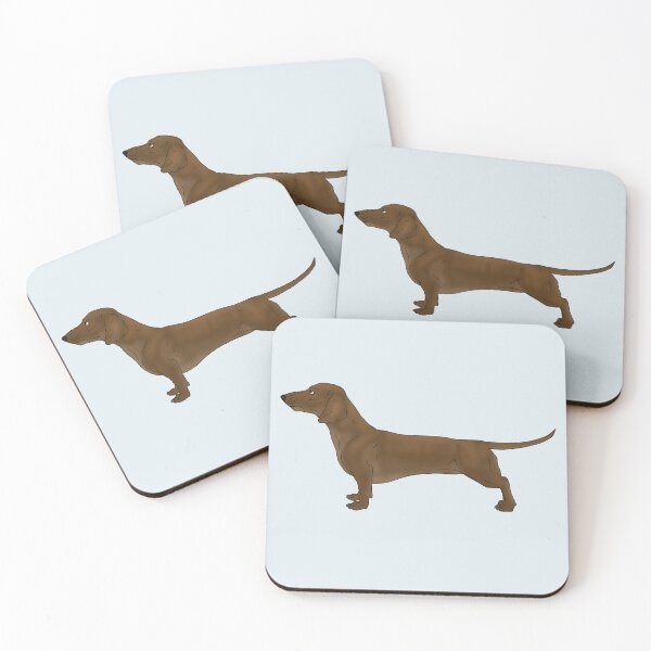 Item preview, Dachshund - Chocolate designed and sold by Pawsome-Doodles.