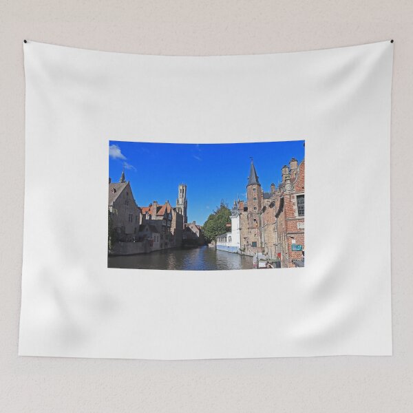 Item preview, Belfrey and Canal - Bruges, Belgium designed and sold by Photographic Memories.