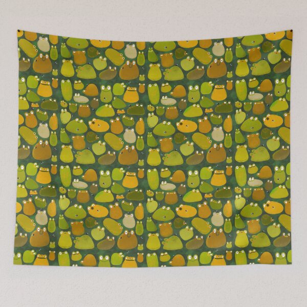 Item preview, Lots of Frogs with Flies designed and sold by Wubsys.