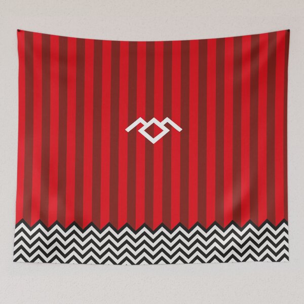 Item preview, Enigmatic zigzag pattern from David Lynch's cult series Twin Peaks designed and sold by Amperios.
