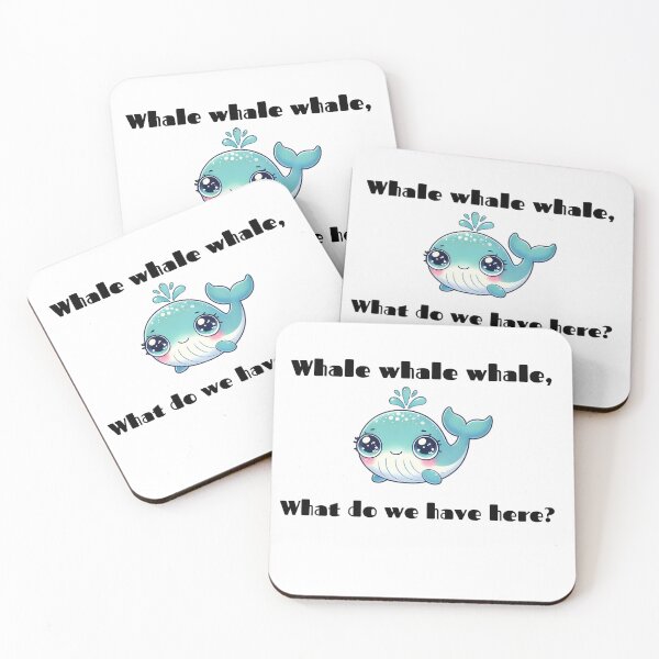 Item preview, Adorable whale asking a question. designed and sold by JennyFinns.