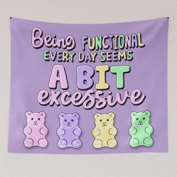 Item preview, Being Functional Every Day Seems A Bit Excessive designed and sold by Cope-Doodles.