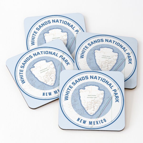 Item preview, Souvenir Map - White Sands National Park designed and sold by Willz Designz.