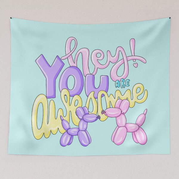 Item preview, Hey You Are Awesome designed and sold by Cope-Doodles.