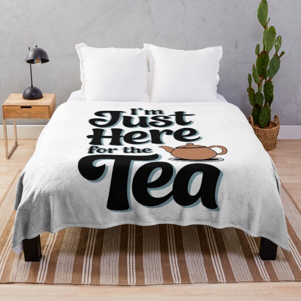 Item preview, I'm Just Here for the Tea Tee designed and sold by Kuczyn.