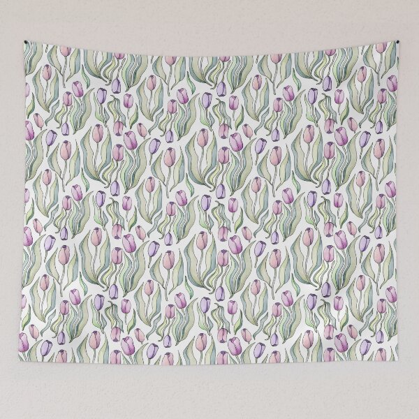 Item preview, Tulip field designed and sold by art-tee-ua.