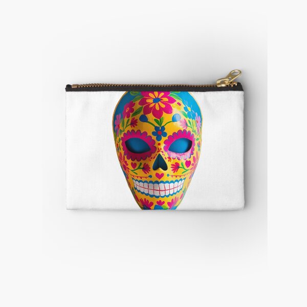 Item preview, Colorful Day of the Dead Papier-Mâché Mask designed and sold by LoliDesignShop.