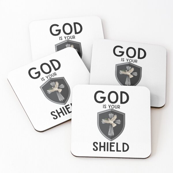 Item preview, God Is Your Shield designed and sold by Jesusandu2.