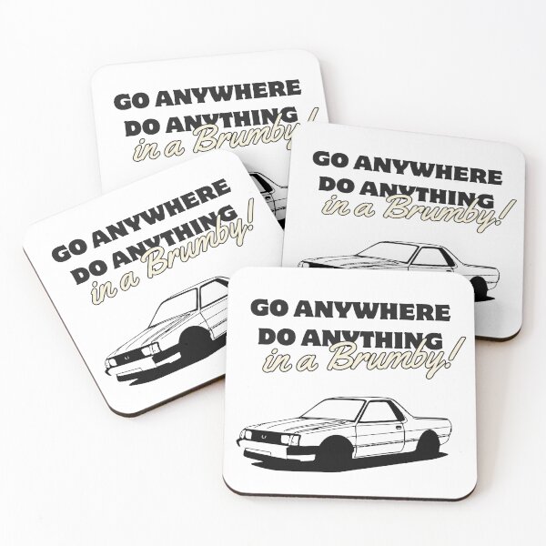 Item preview, Go Anywhere Do Anything in a Brumby (Sand/Beige/Cream) designed and sold by qldautodesigns.