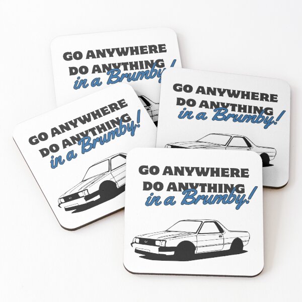 Item preview, Go Anywhere Do Anything in a Brumby (Blue) designed and sold by qldautodesigns.
