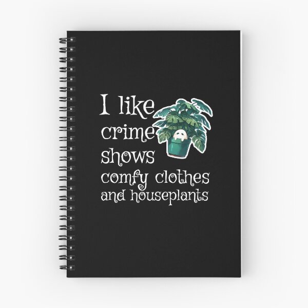Item preview, Crime Shows and Comfy Clothes and Plants designed and sold by weebaroo.
