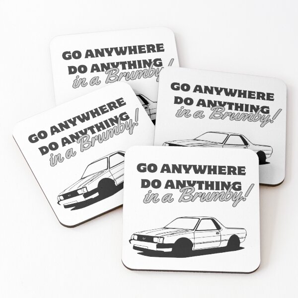 Item preview, Go Anywhere Do Anything in a Brumby (Silver/Grey) designed and sold by qldautodesigns.
