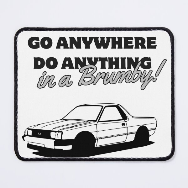 Item preview, Go Anywhere Do Anything in a Brumby (Silver/Grey) designed and sold by qldautodesigns.