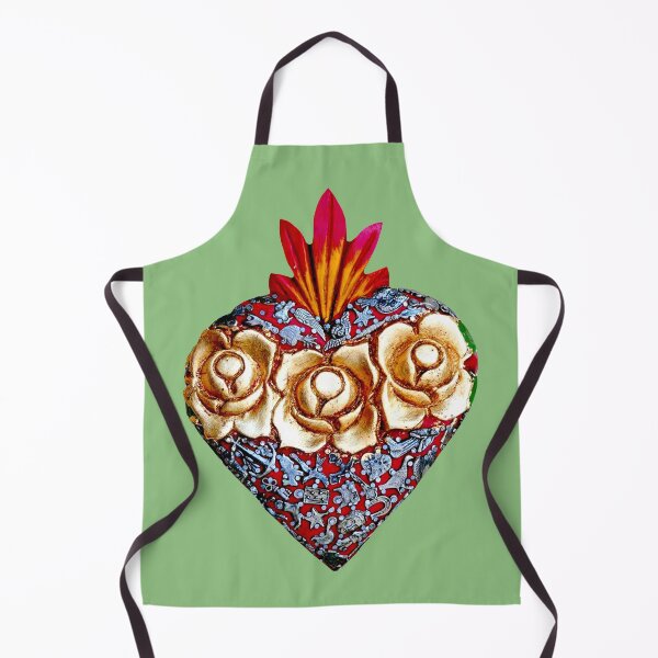 Item preview, Sacred Heart Sage Green designed and sold by TinaSalazar.