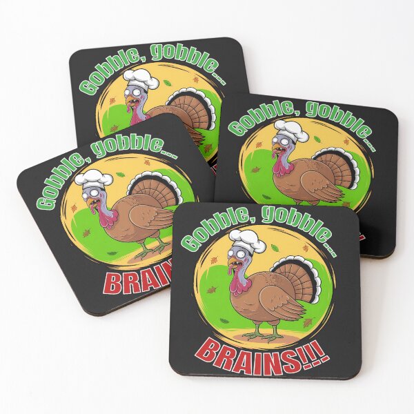 Item preview, A zombie Turkey wanting Brains. designed and sold by JennyFinns.