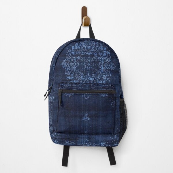 Item preview, navy carpet designed and sold by Botany Co..