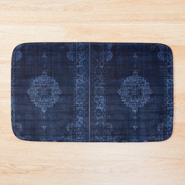 Item preview, navy carpet  designed and sold by Botany Co..