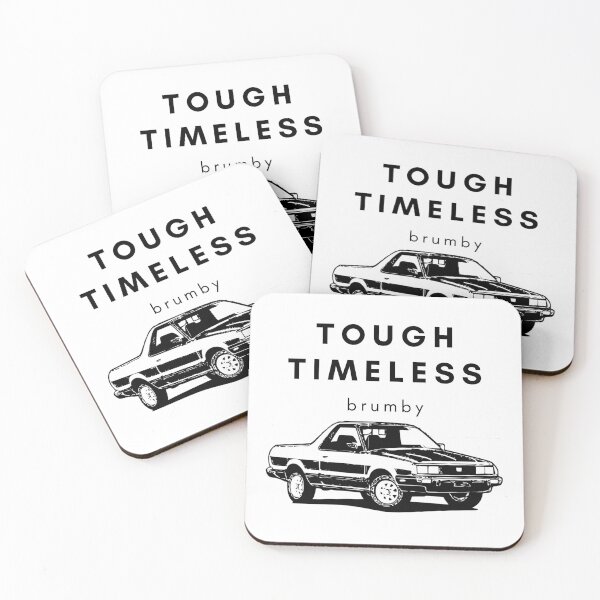 Item preview, Tough Timeless Brumby (Black) designed and sold by qldautodesigns.