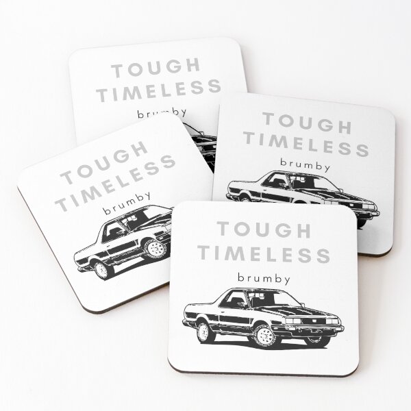 Item preview, Tough Timeless Brumby (Silver/Gray) designed and sold by qldautodesigns.