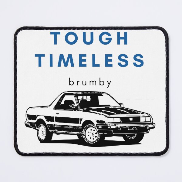 Item preview, Tough Timeless Brumby (Blue) designed and sold by qldautodesigns.