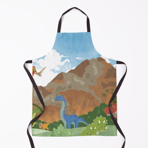 Item preview, Cretaceous Cuties | Dinosaur Themed Graphic in a Watercolor Style with Bright Colors designed and sold by CoffeeJoeMugs.