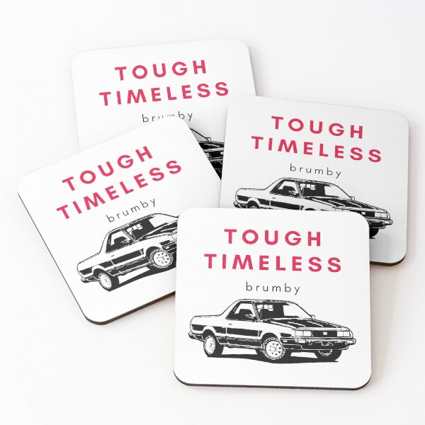 Item preview, Tough Timeless Brumby (Red) designed and sold by qldautodesigns.