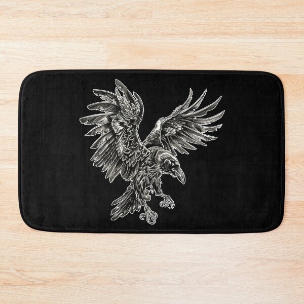 Item preview, RAVEN OF DARKNESS Mysterious Bold Intricate Gothic Symbolic designed and sold by RoadTripWear.